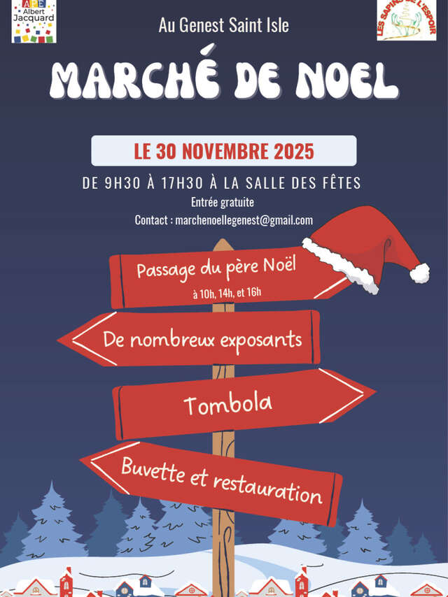 Marché de Noël - Le Genest-Saint-Isle