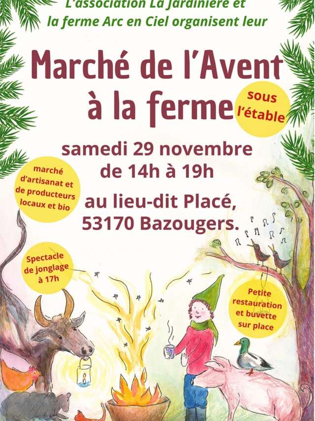 Marché de l'Avent à la ferme