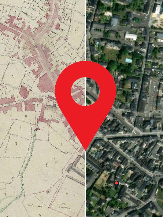 Géo-parcourez Laval en 1754 !