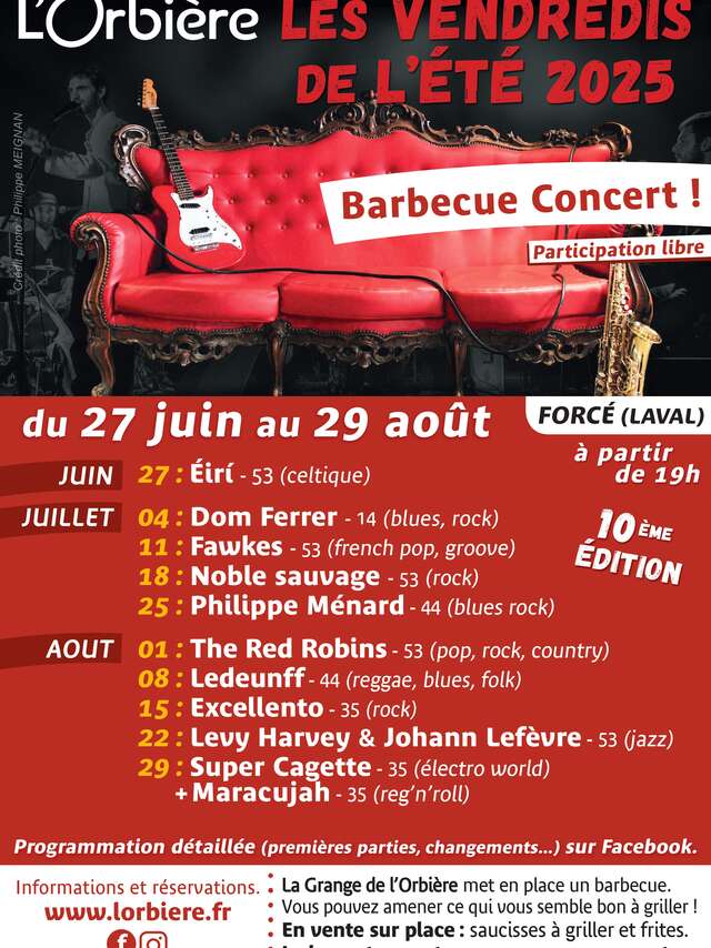 LES VENDREDIS DE l’ÉTÉ - Sorgue et Ledeunff