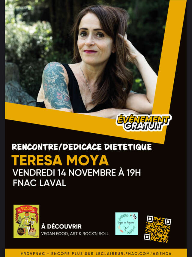 Rencontre dédicace Teresa Moya à la Fnac