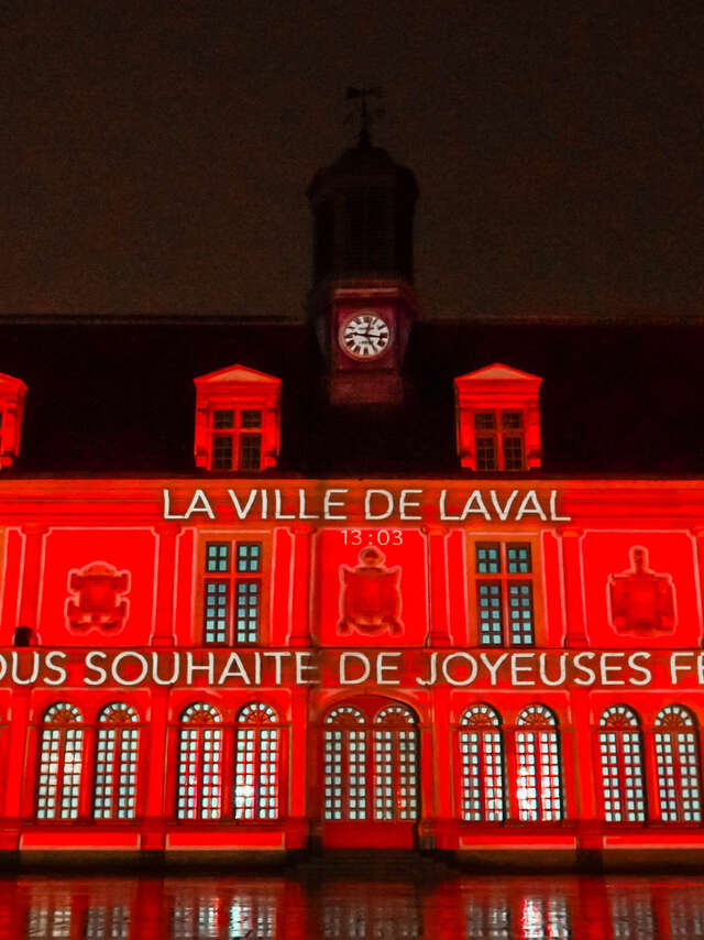 Projection monumentale au Château-Neuf