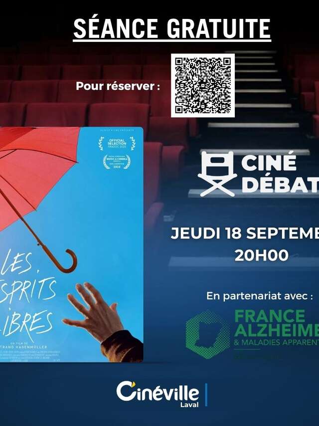 CINE DEBAT GRATUIT : LES ESPRITS LIBRES