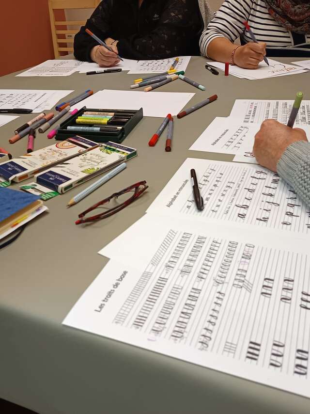 Atelier Lettering Créatif (calligraphie moderne)