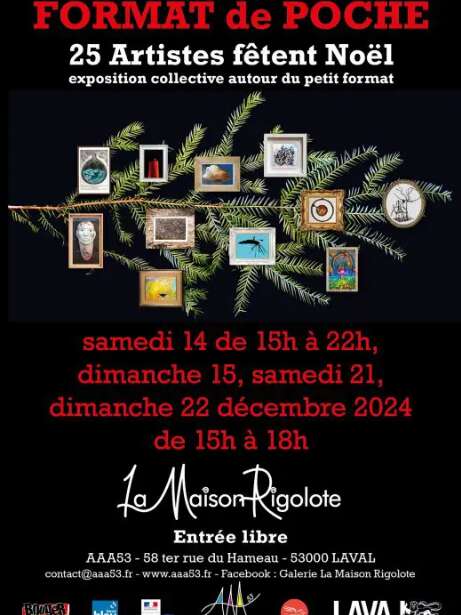 Exposition "Format de poche" - La Maison Rigolote