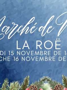 Marché de noel la Roë