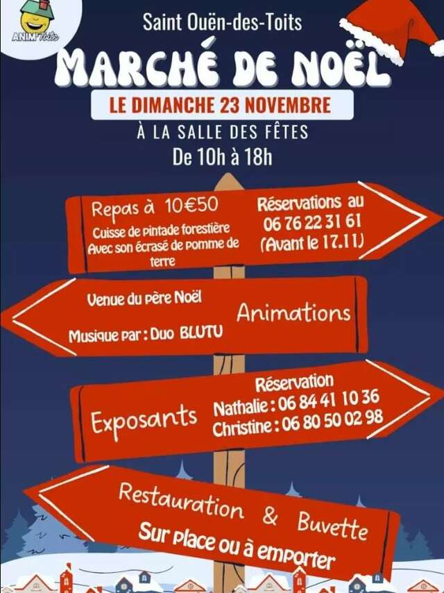 Marché de Noël - Saint Ouën-des-Toits
