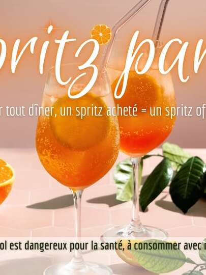 Soirée spéciale "J'peux pas, j'ai Spritz !"