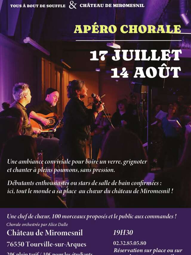[Apéro chorale] Tous à bout de souffle