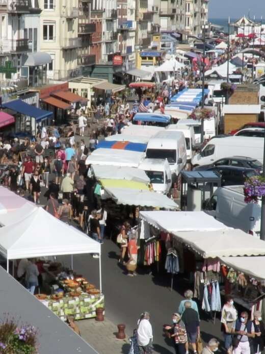 Marché - Quai piéton