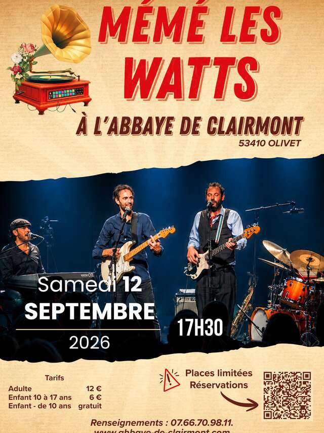 Concert Mémé les Watts