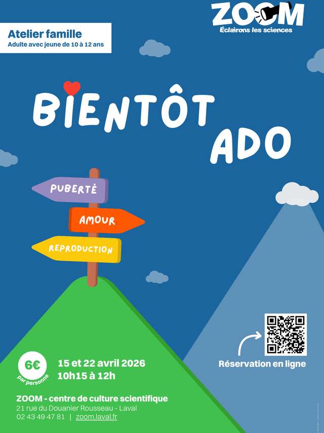 Atelier Bientôt ado - au ZOOM
