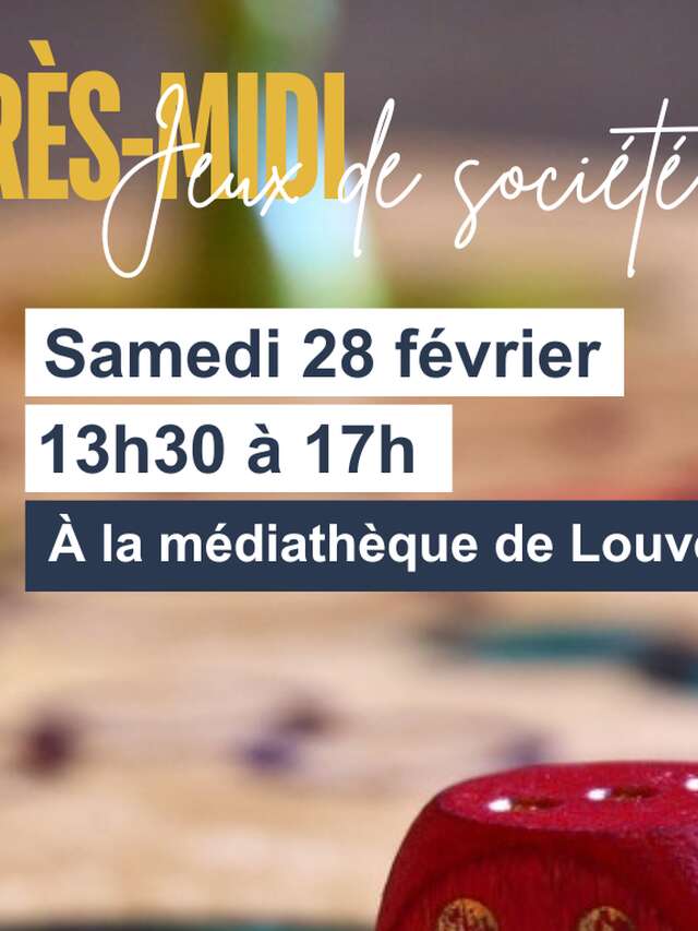 Après-midi jeux de société