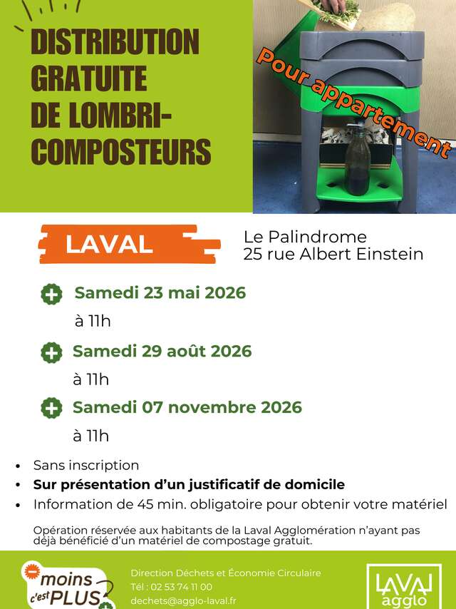 Information et distribution de lombricomposteur