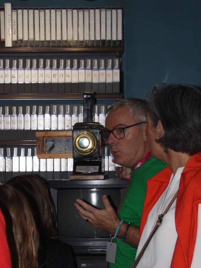 Découverte du studio vidéo municipal lors des Journées Européennes du Patrimoine