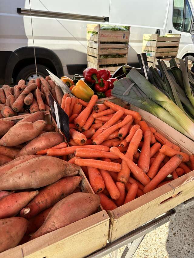 Marché "au champ" de Montflours
