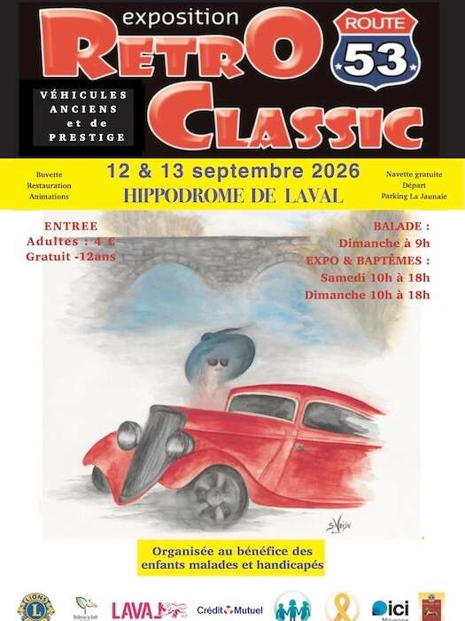 RETROCLASSIC53 Exposition véhicules anciens
