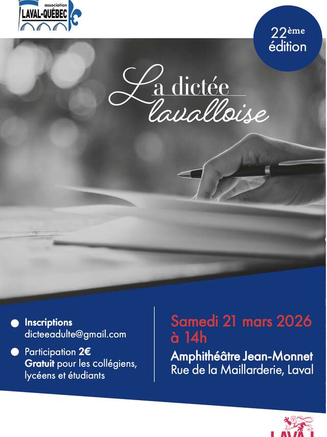 La Dictée lavalloise