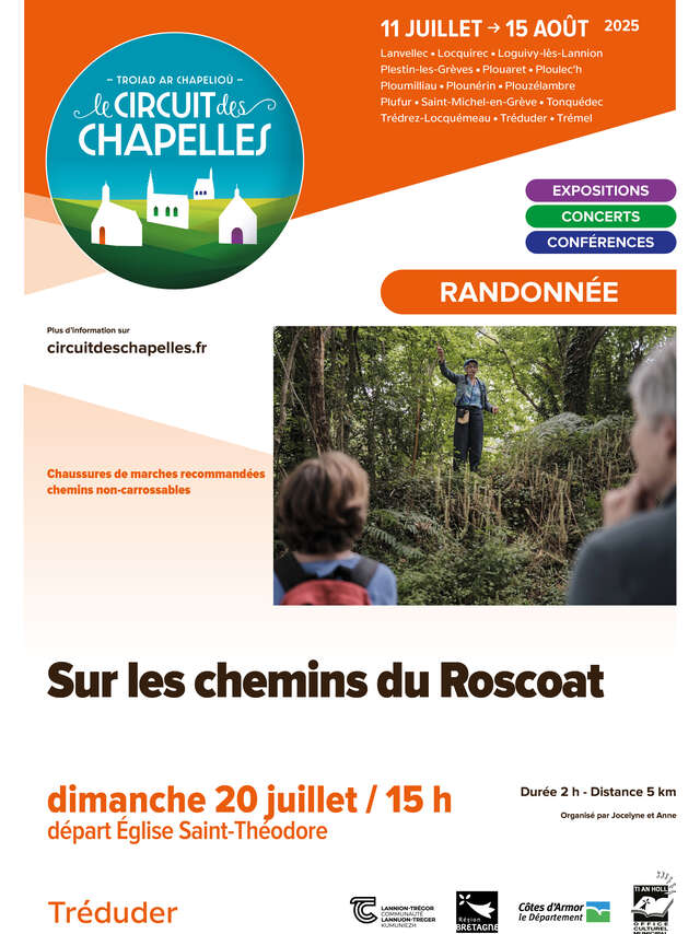 Sur les chemins du Roscoat - Circuit des Chapelles