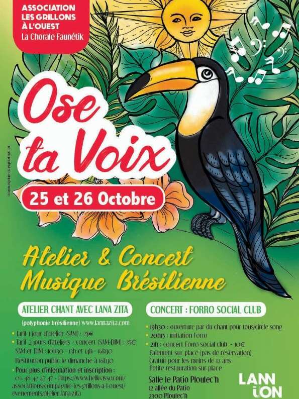 Atelier et concert de musique Brésilienne
