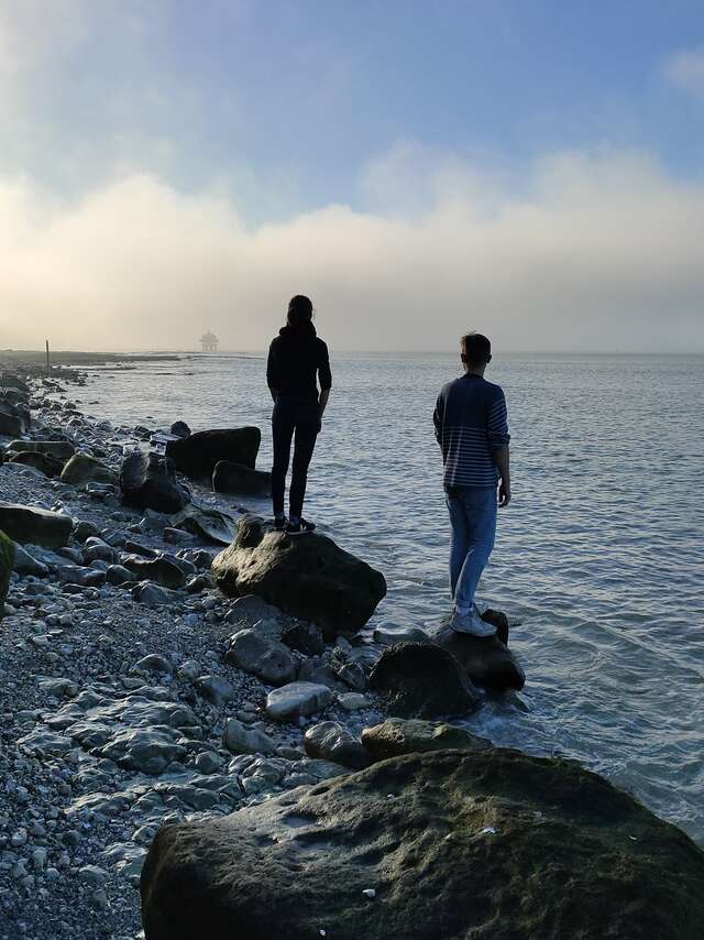 Quand viendra la vague, à la presqu'île Renote