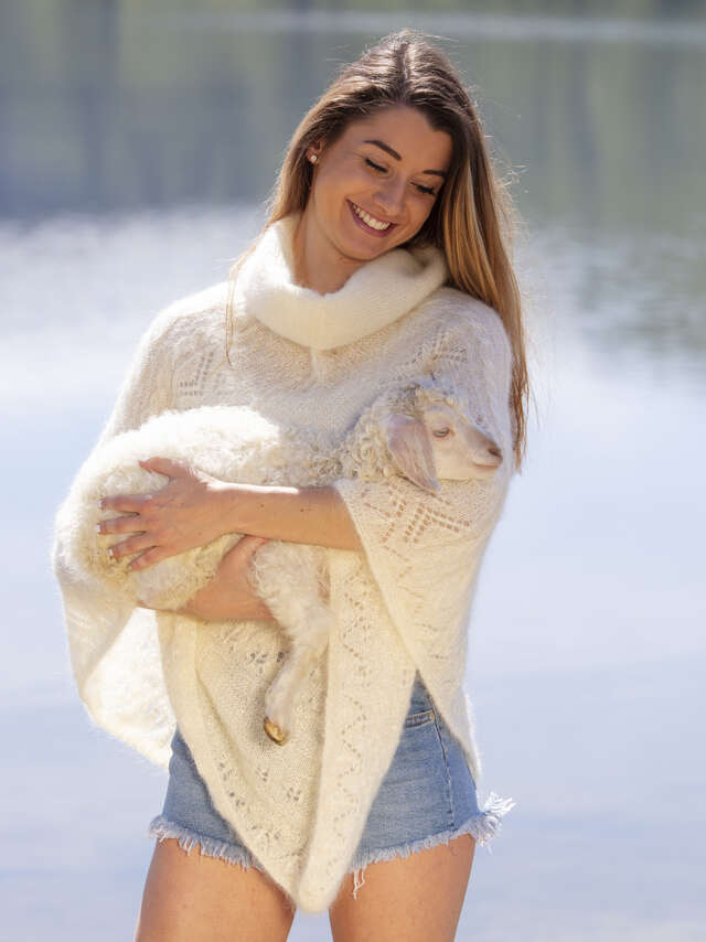 Visite de la ferme de laine naturelle Mohair