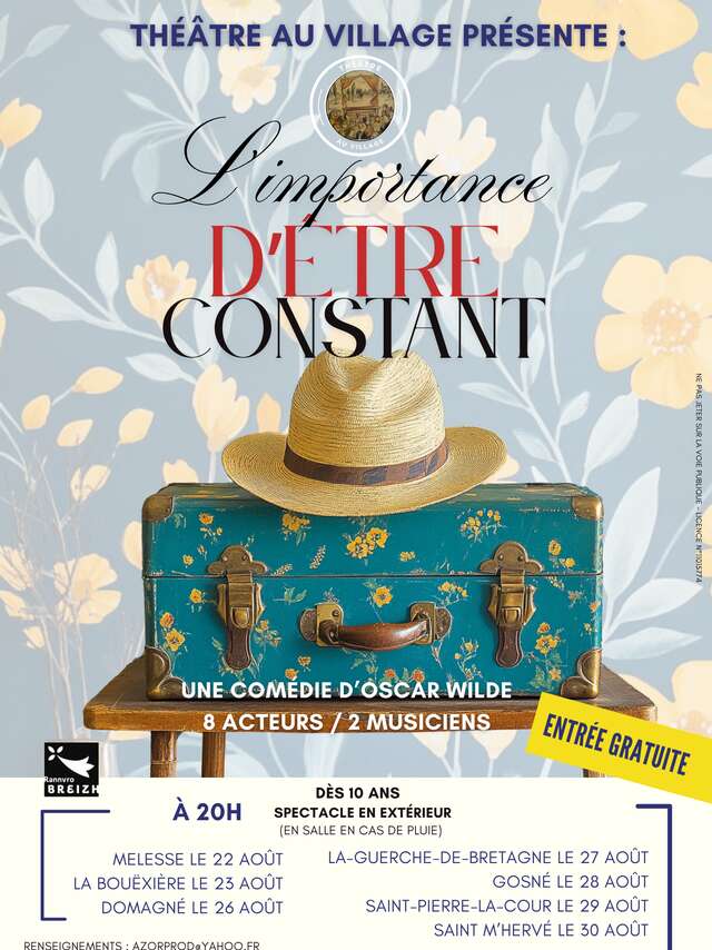 Théâtre au village - Gabilolo et Malolote / L'importance d'être Constant