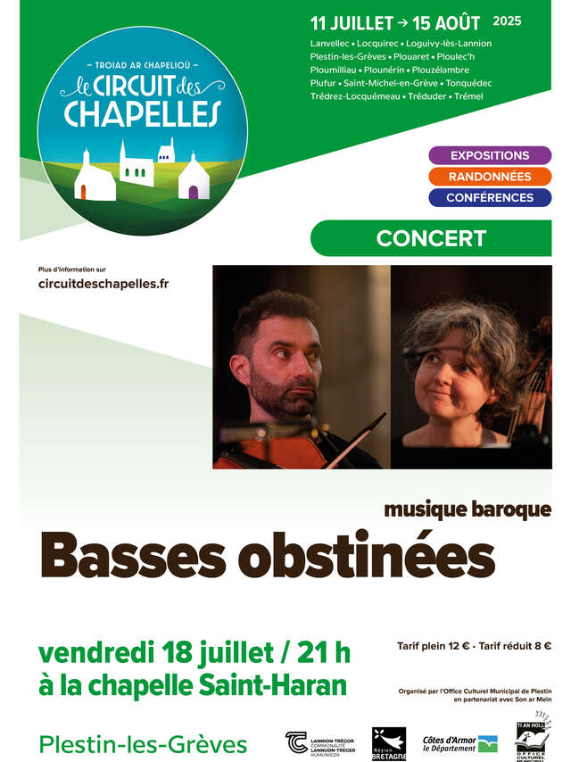 Basses obstinées - Musique Baroque - Circuit des Chapelles