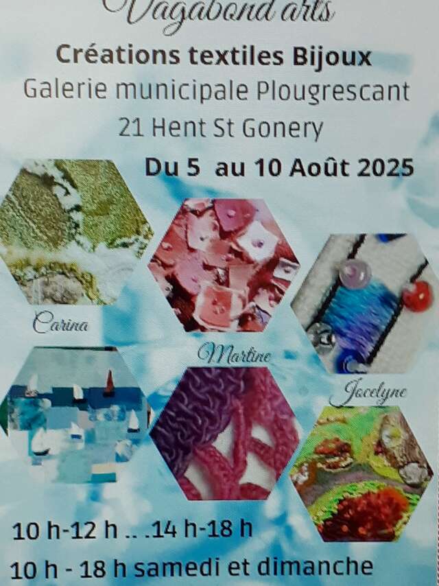 Vagabond'arts. Créations textiles et bijoux