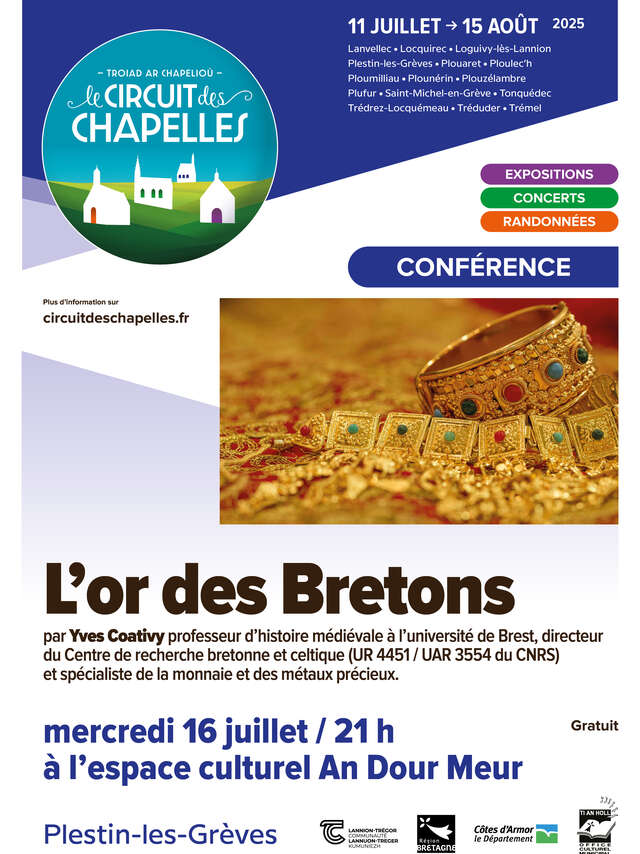 L'or des Bretons - Circuit des Chapelles