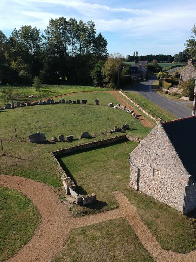 Visite guidée Tosenn Keler - Reconstitution d'un site archéologique