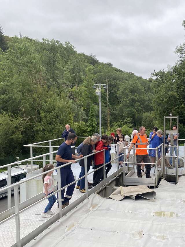 Visite de l’usine de potabilisation de Traou Long - Léguer en fête