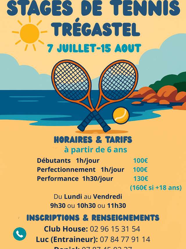 Stage de tennis