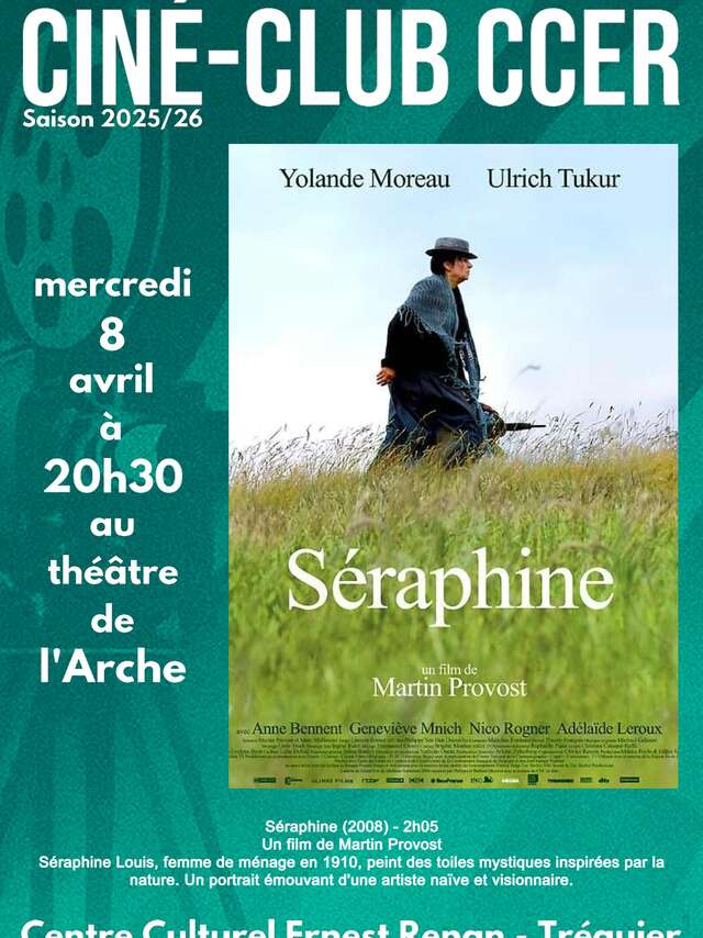 Ciné-Club CCER Tréguier - Séraphine