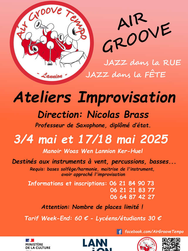 Ateliers d'improvisation jazz et musiques actuelles