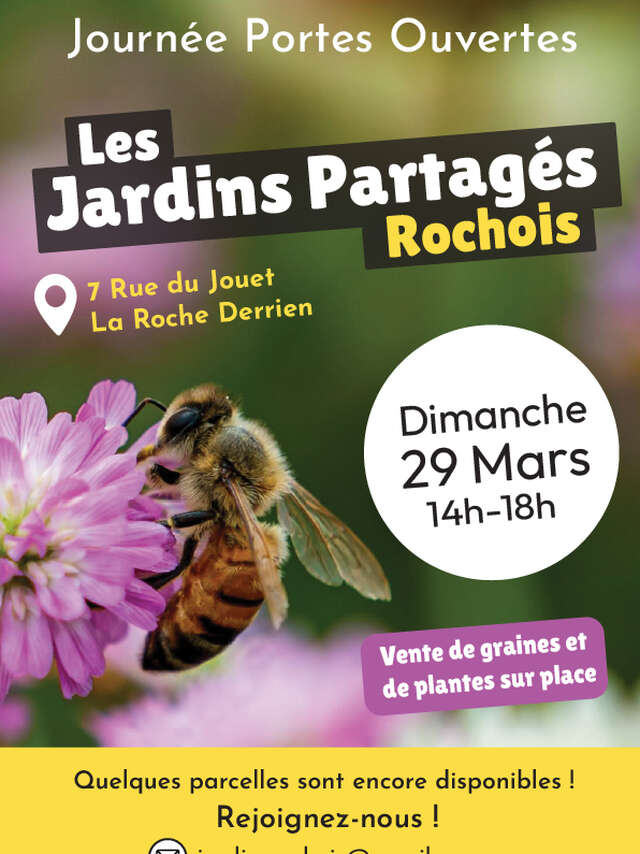 Portes ouvertes des Jardins Partagés Rochois