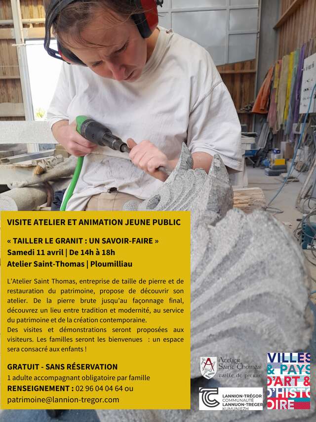 Tailler le granit, un savoir-faire