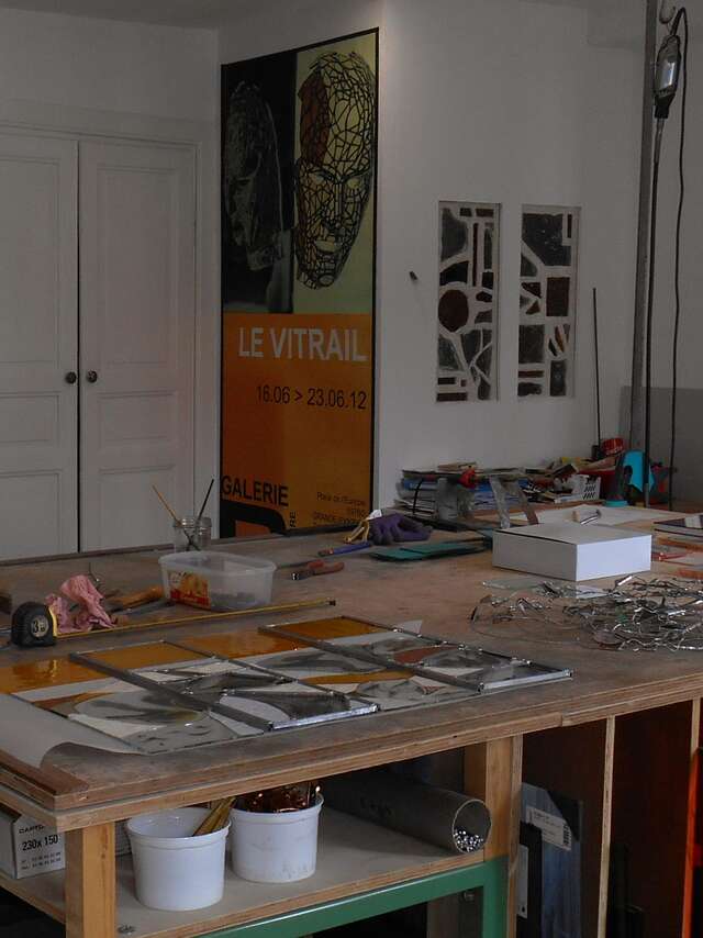 Armorique vitrail - découverte de l'atelier