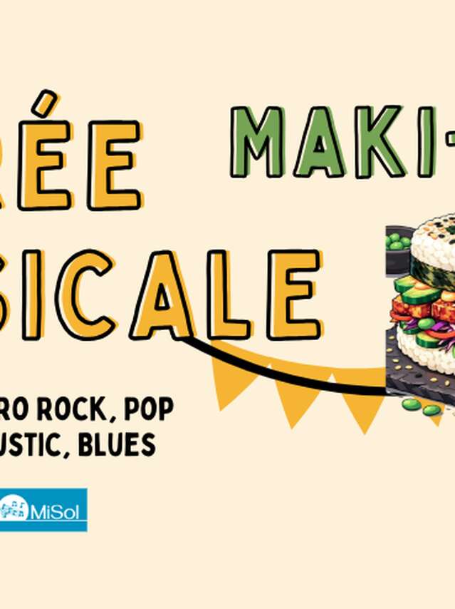 Soirée musicale et maki-burgers