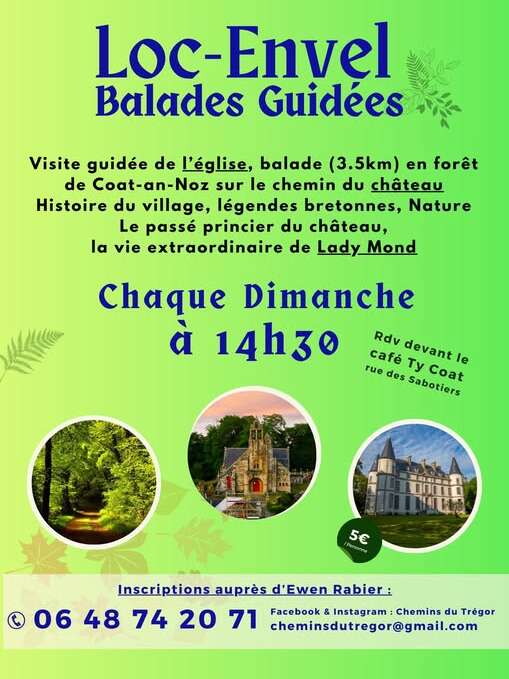 Balade patrimoine à Loc Envel