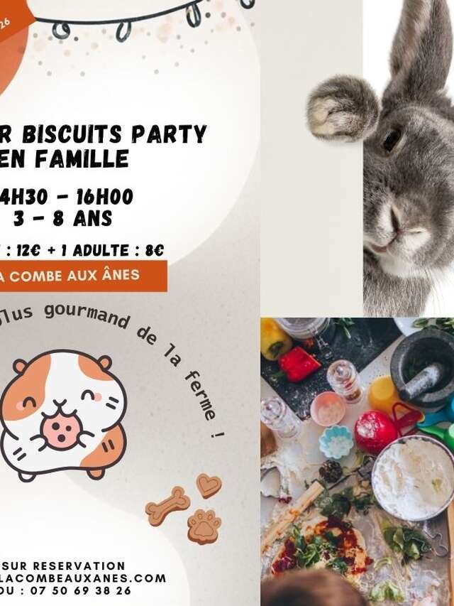 Biscuits party pour les petits animaux