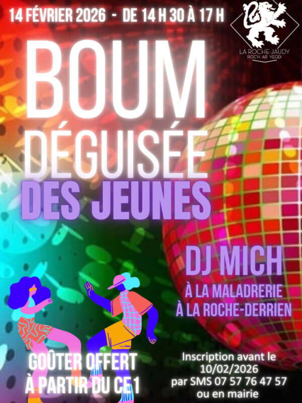 Boum déguisée des jeunes