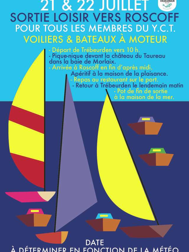 Sortie en bateaux vers Roscoff