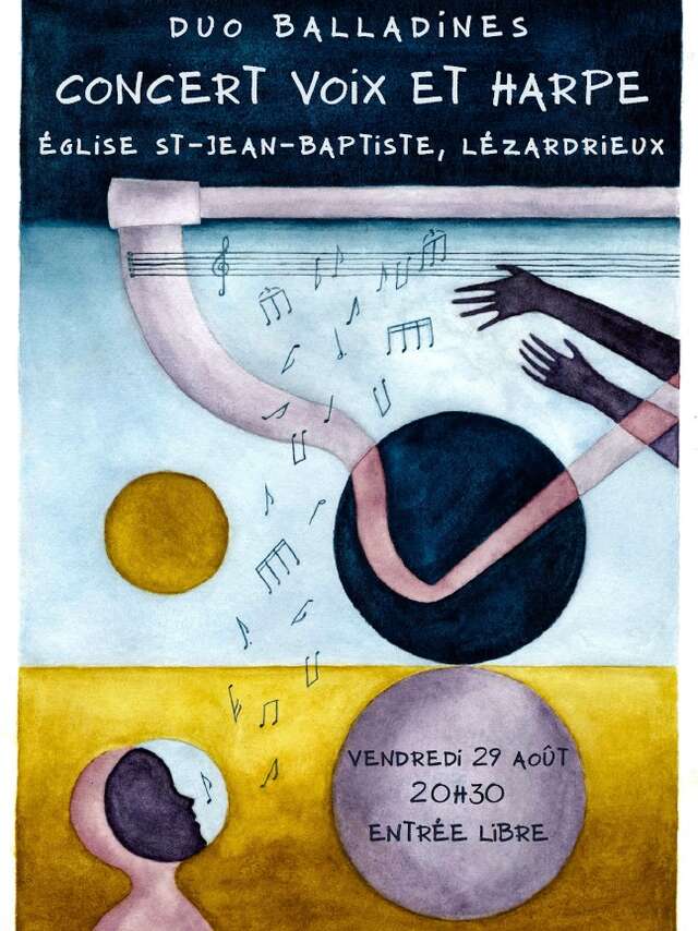 Duo Balladines - Voix et harpe