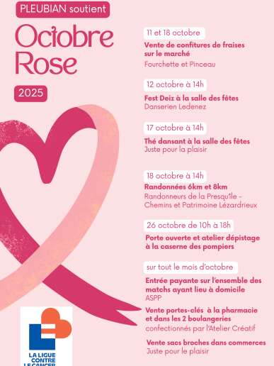 Octobre rose à Pleubian