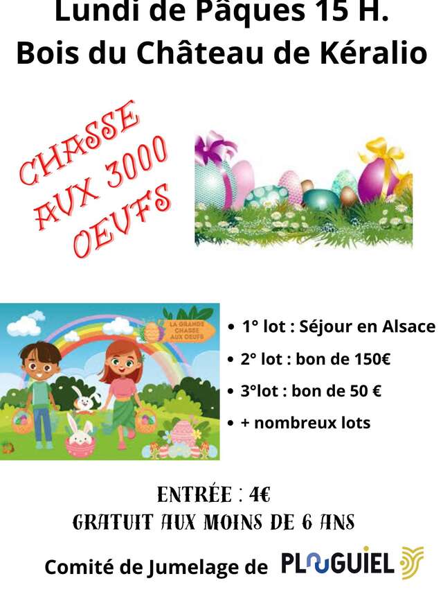 Chasse aux 3000 œufs
