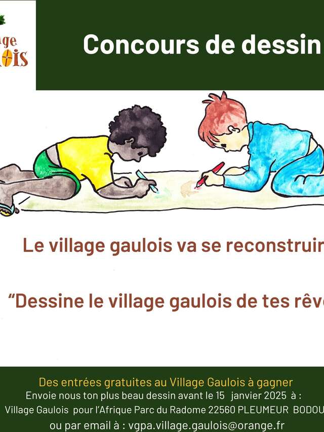 Dessine le Village Gaulois de tes rêves