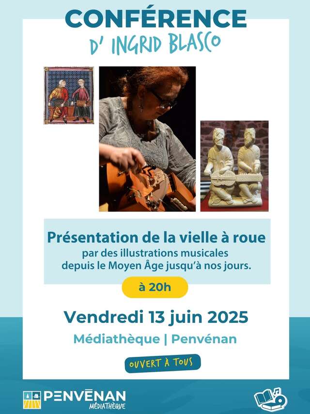 Conférence d'Ingrid Blasco sur la vielle à roue