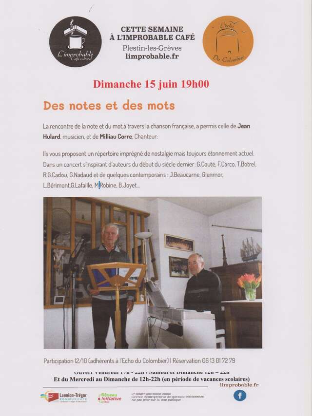 Des notes et des Mots