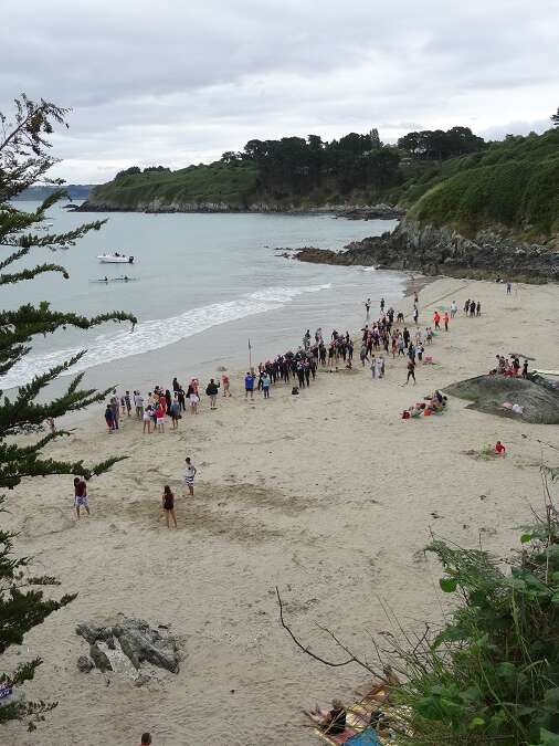 Traversée de la Baie à la nage